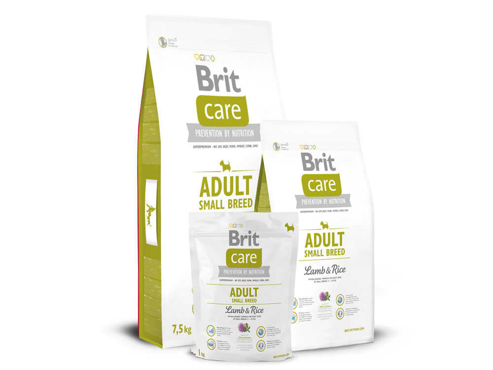 Brit Care Adult Small Breed Lamb & Rice Brit