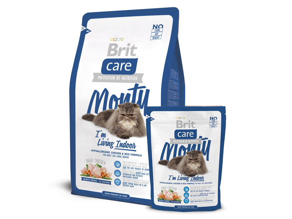 Brit Care Cat Monty I'm Living Indoor Brit