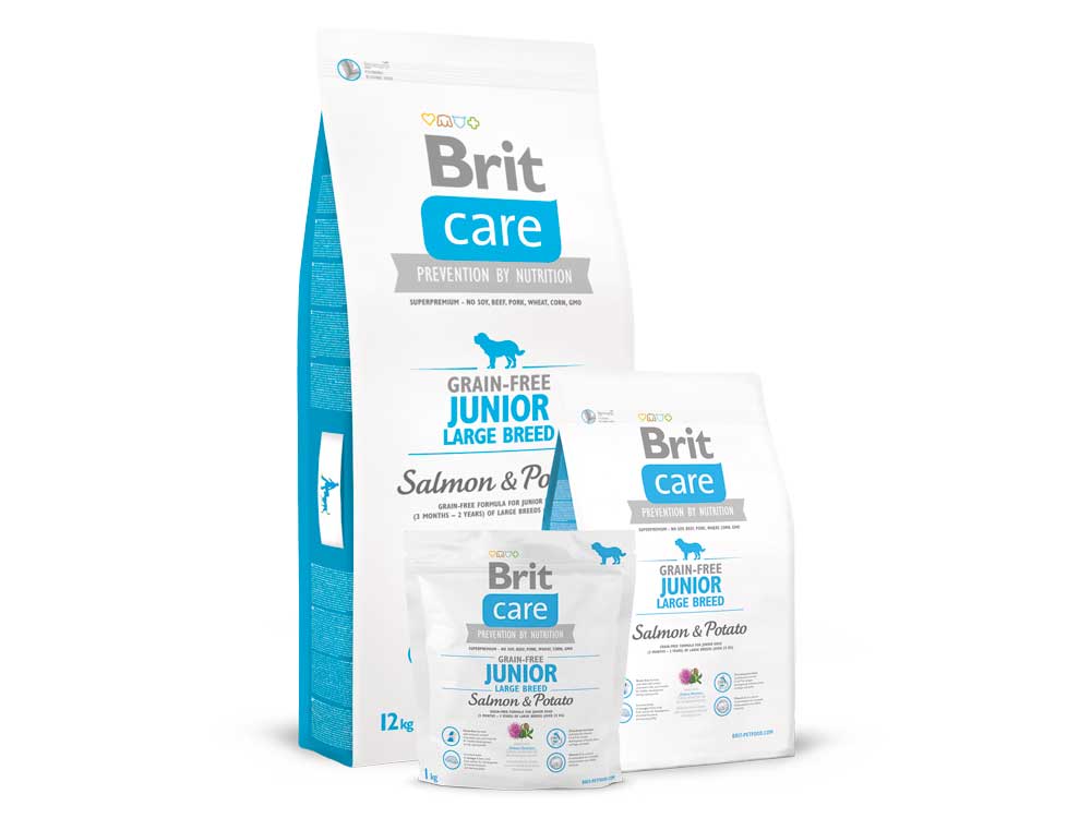 Brit Care Junior Large Breed Salmon & Potato Brit