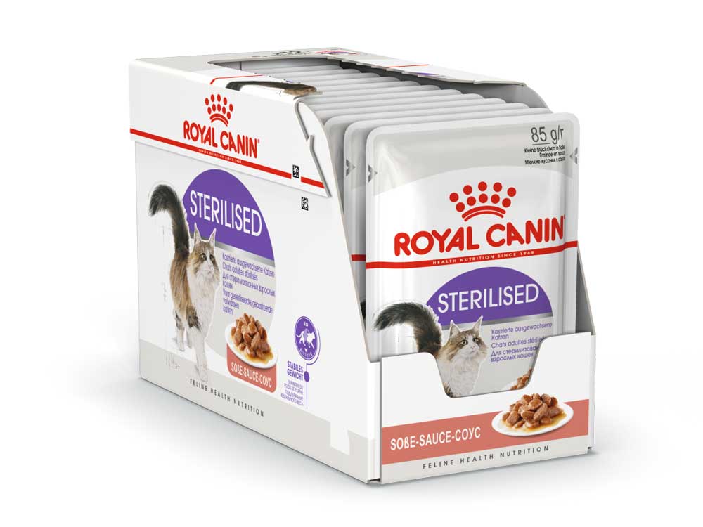 Royal Canin Sterilised в соусе Royal Canin 