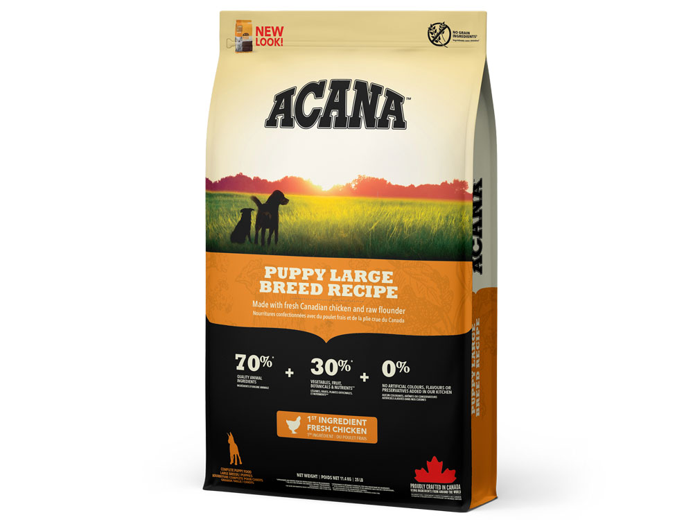 ACANA Puppy Large Breed Recipe (курица)  Acana