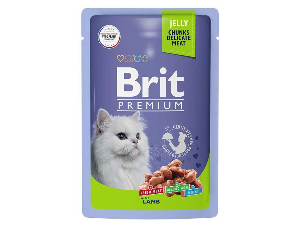 Brit Premium Пауч (Ягненок в желе) 14 шт Brit