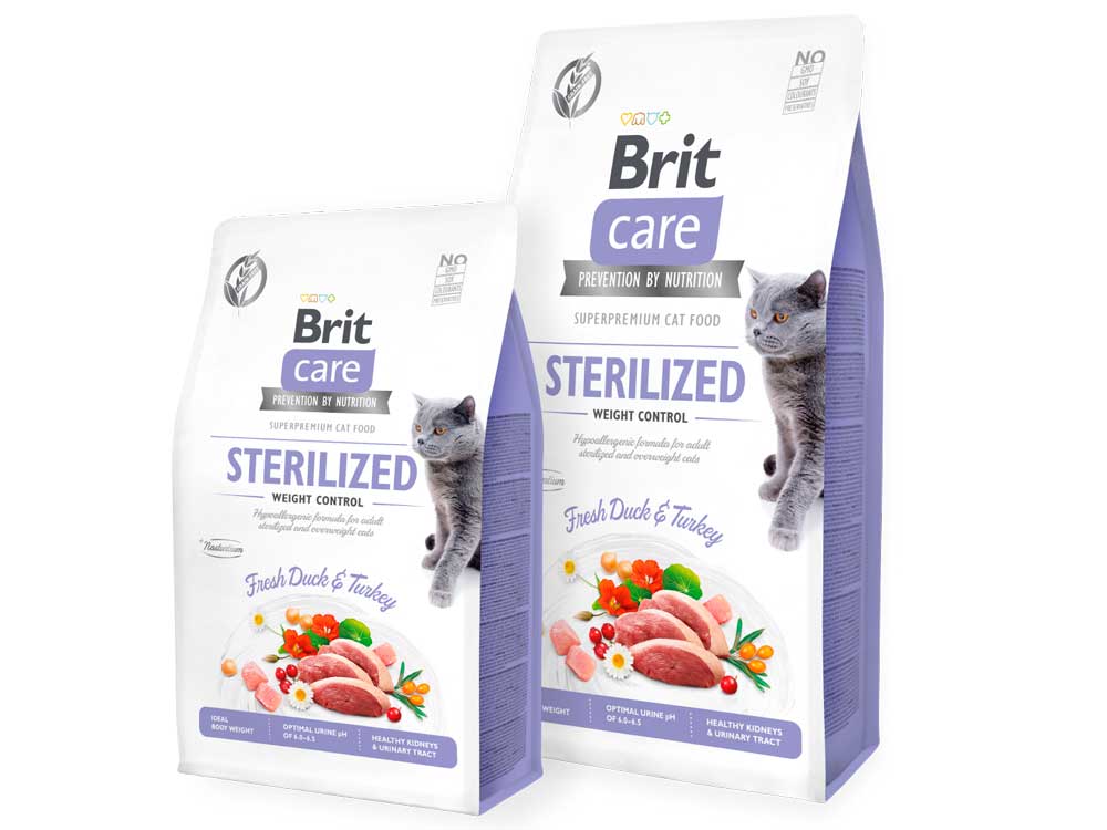 Brit Care Cat GF Sterilized Weight Control Brit