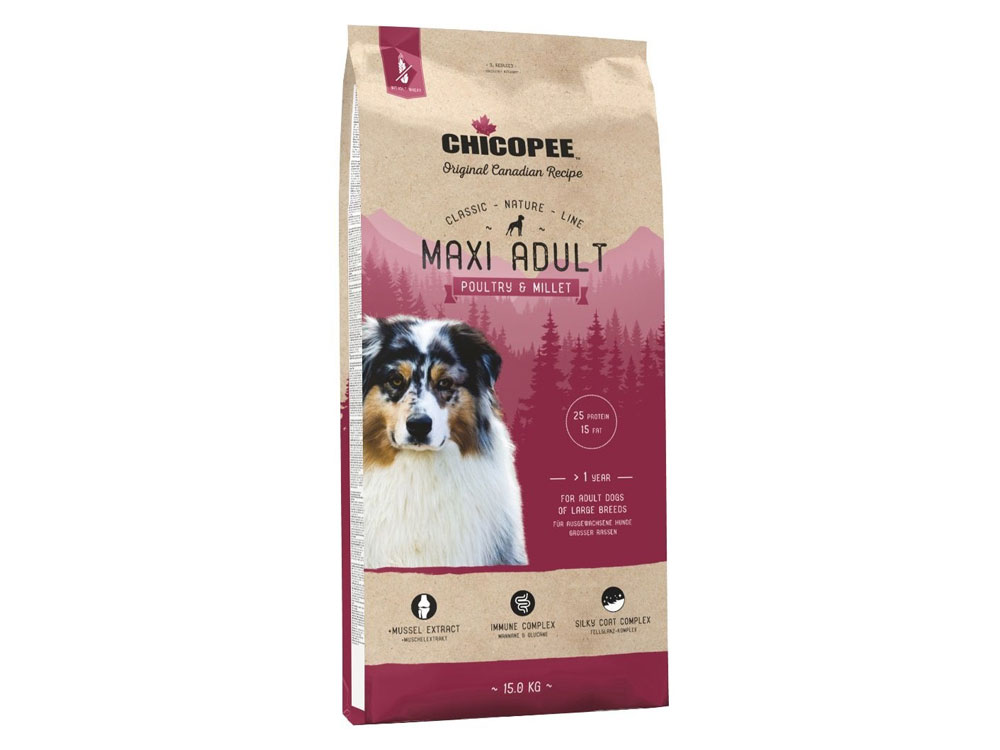 Chicopee CNL Adult Maxi Poultry & Millet 15кг Chicopee