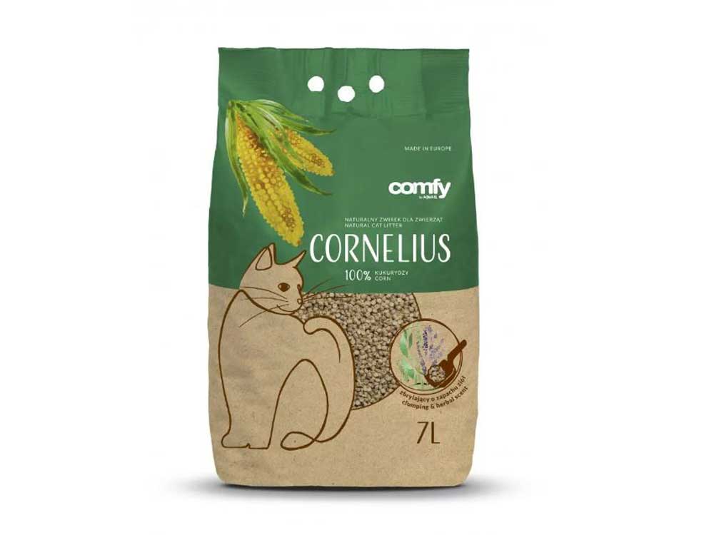 Кукурузный наполнитель Cornelius с ароматом трав Zoo Brand