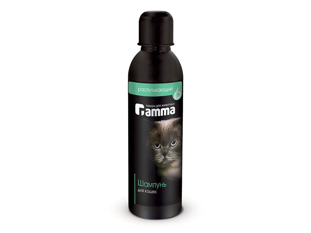 Шампунь Gamma для длинношерстных кошек 250 мл Zoo Brand