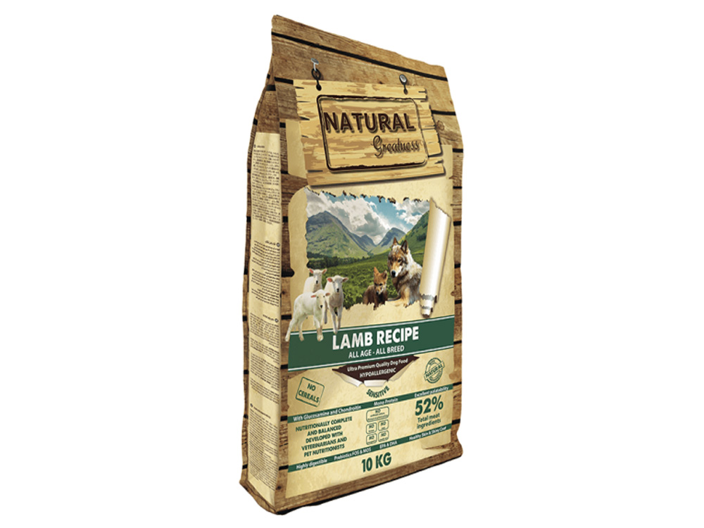 Natural Greatness Lamb Recipe Sensitive  Dibaq
