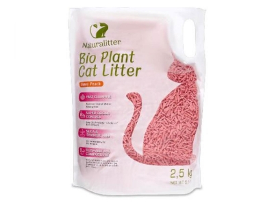 Naturalitter Bio Plant Cat Litter Персик