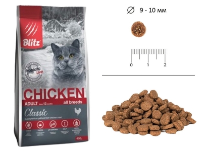 BLITZ Cat Adult Chicken All Breeds Classic