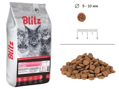 BLITZ Cat Adult Lamb All Breeds Sensitive
