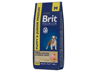 Brit Premium Dog Puppy & Junior Medium