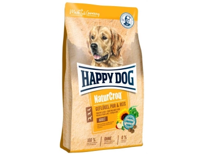 Happy Dog NaturCroq Geflugel Pur & Reis