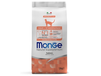 Monge Cat Speciality Line Monoprotein Adult лосось