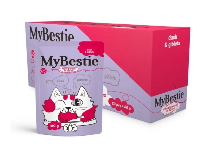 МайБести МЯСНЫЕ КУСОЧКИ Утка с Потрошками