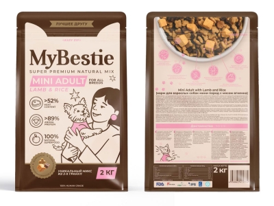 MyBestie Mini Adult Ягненок с рисом