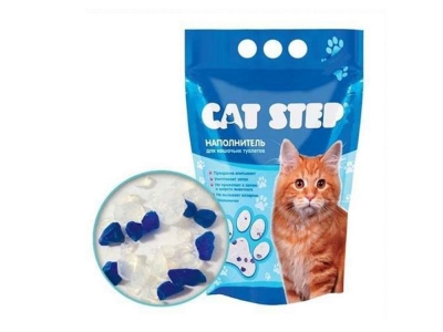 Наполнитель силикагелевый Cat Step 3.8л
