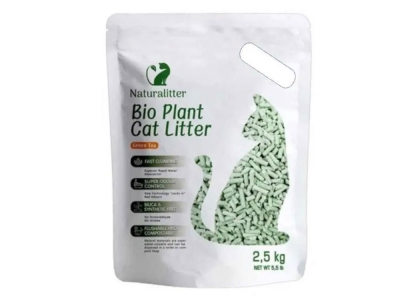 Naturalitter Bio Plant Cat Litter Зеленый чай