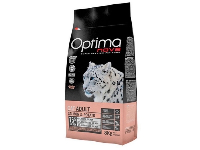 Optima Nova Grain Free Cat лосось с картофелем