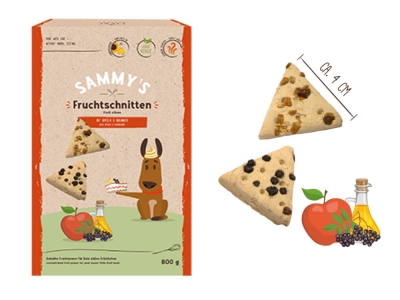 Лакомство Sammy's fruit slices (Фруктовые ломтики) 0.8кг