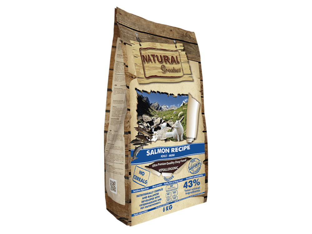 Natural Greatness Salmon mini Dibaq