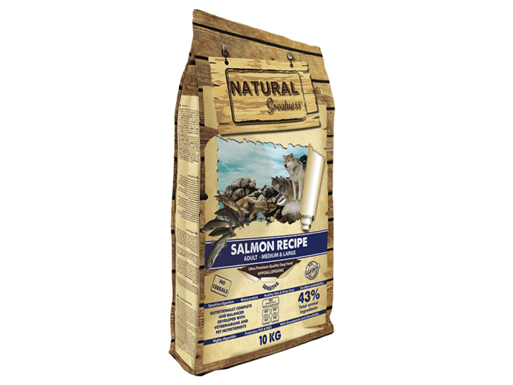 Natural Greatness Salmon Sensitive Medium & Large Dibaq