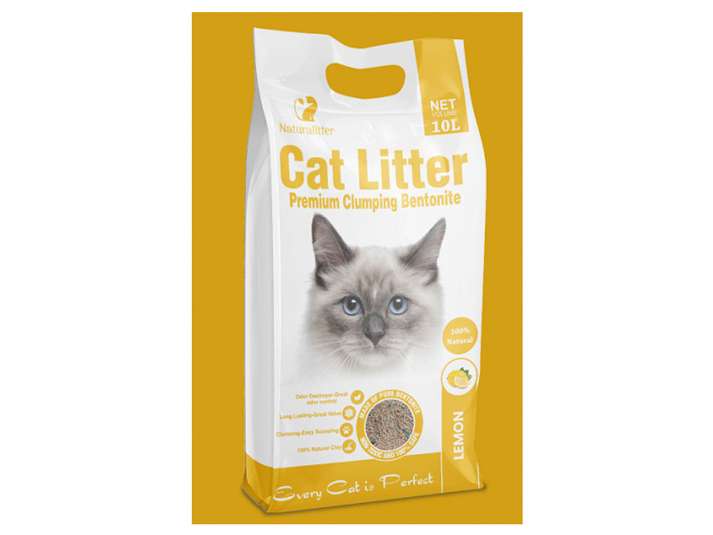 Naturalitter Bentonite Cat Litter Лимон Zoo Brand