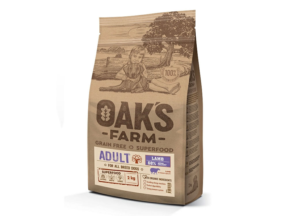 OAK'S FARM GF Lamb Adult All Breeds OAK'S FARM