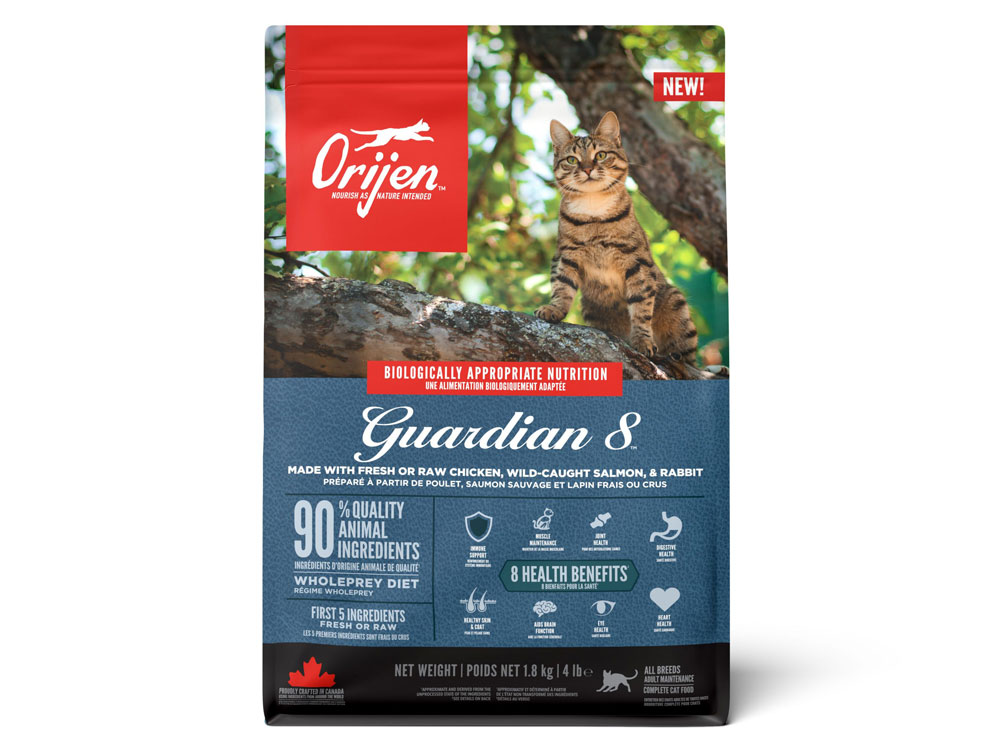 ORIJEN Cat Guardian 8 (курица, лосось, индейка) Orijen
