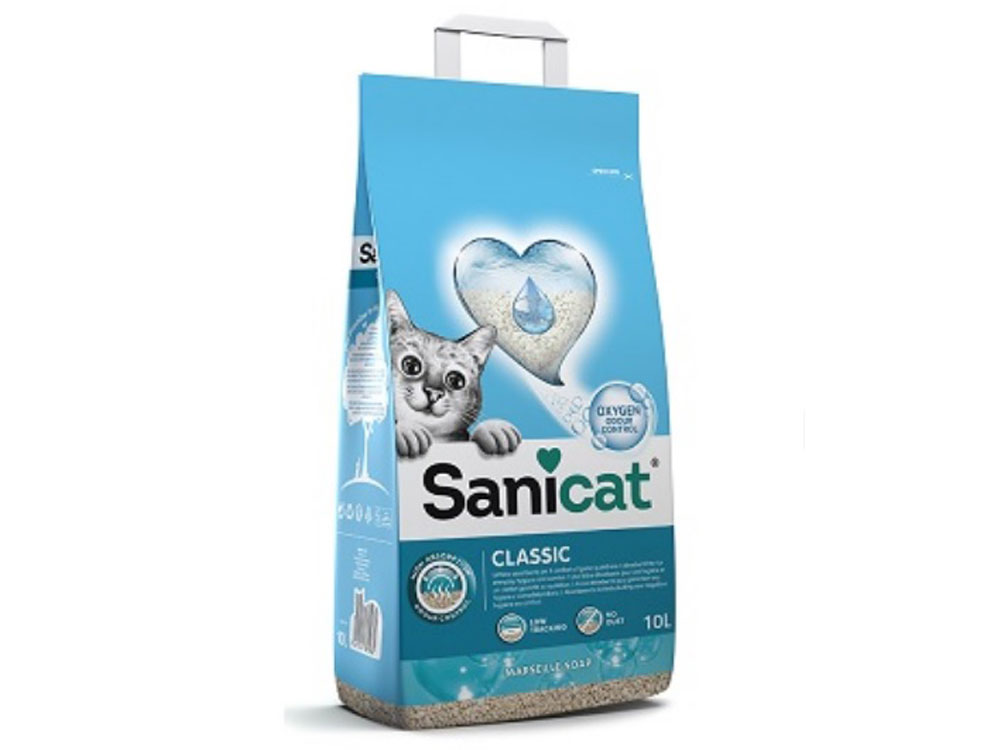 Наполнитель минеральный Sanicat Classic Marseille soap 10 л Sanicat