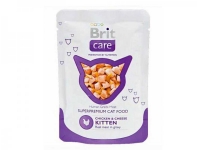Brit Care Kitten Chicken Breast & Cheese Pouch 12 шт Brit