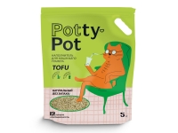 Potty-Pot Тофу Натуральный без запаха наполнитель 12л Zoo Brand