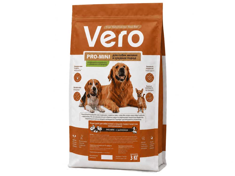 Vero Pro Mini Adult Цыпленок Vero
