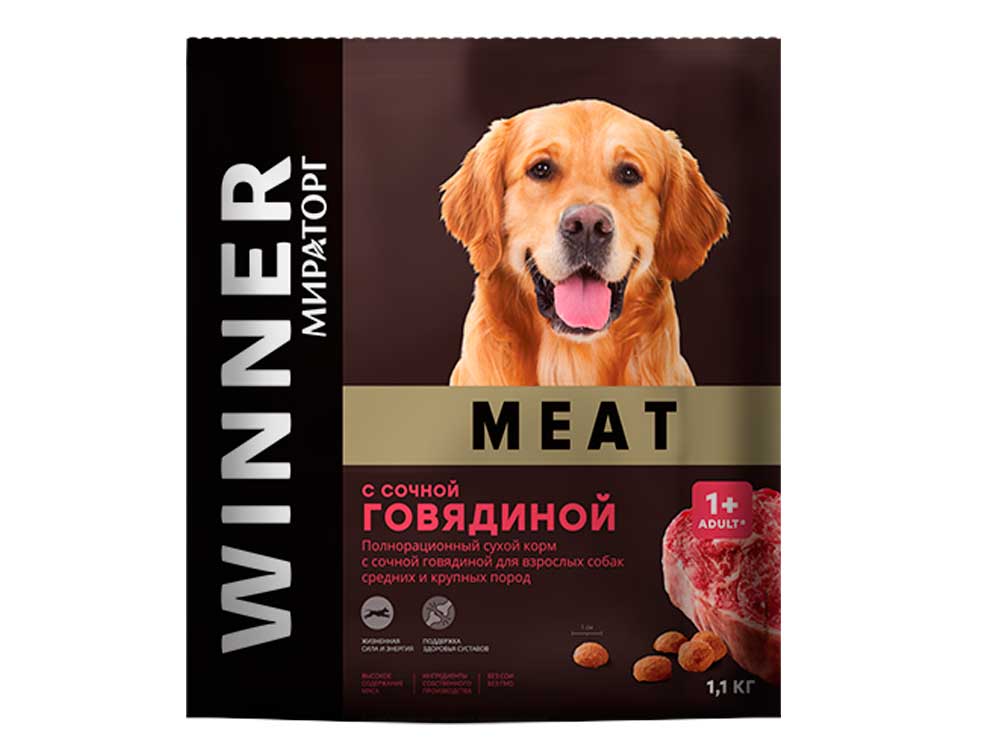 Winner Meat Medium/Maxi Adult (Говядина) Winner